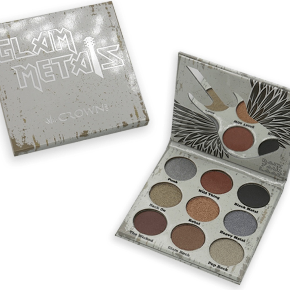 Crown Pro Glam Metals makeup palette